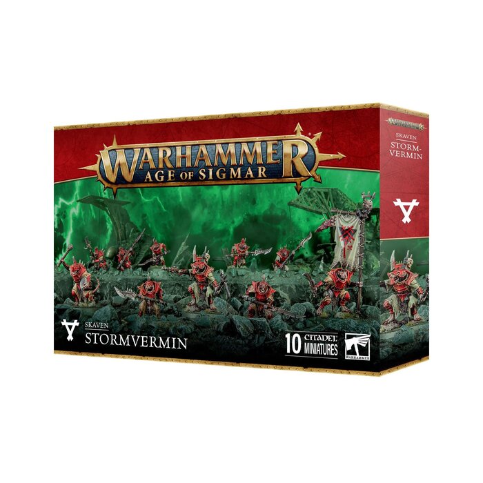 Games Workshop Warhammer Age of Sigmar: Skaven - Stormvermin