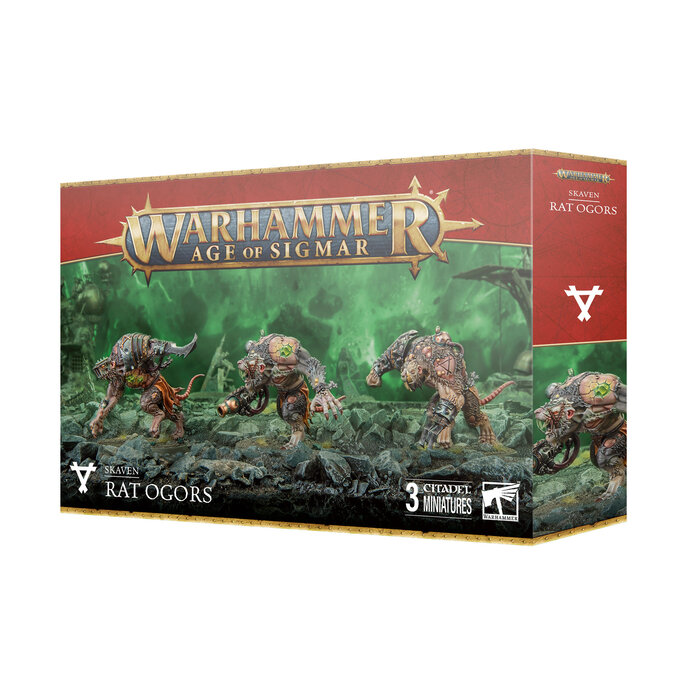 Games Workshop Warhammer Age of Sigmar: Skaven - Rat Ogors