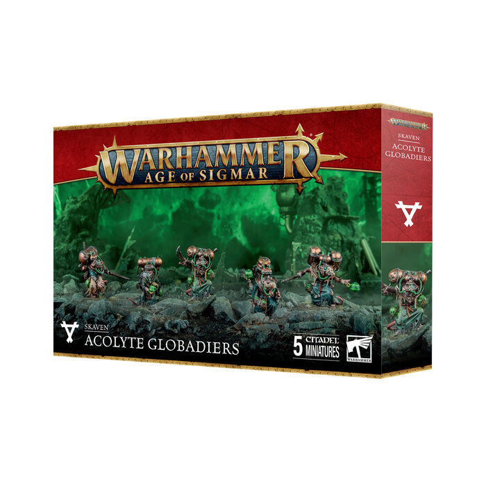 Games Workshop Warhammer Age of Sigmar: Skaven - Acolyte Globadiers