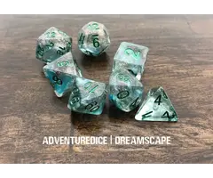 Adventure Dice 7-Piece RPG Dice Set: Dreamscape