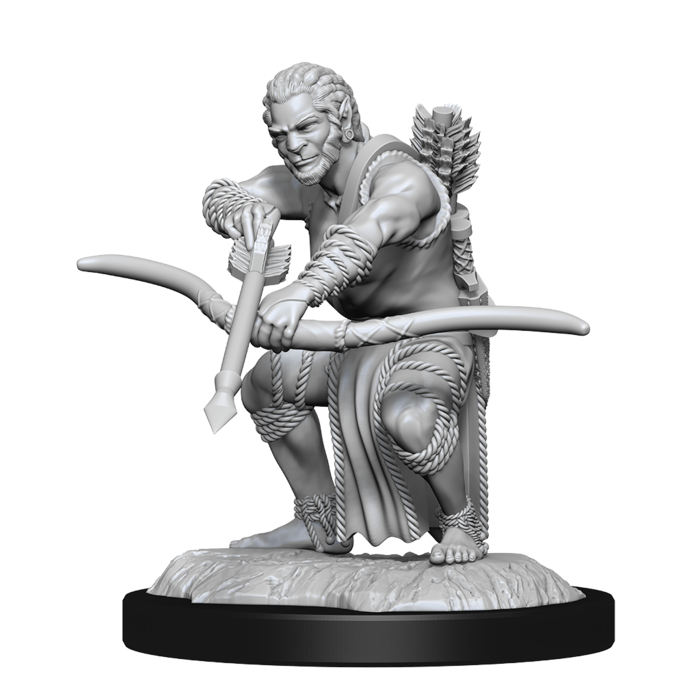 Wizkids/NECA LLC Nolzur's Marvelous Miniatures: Shifter Ranger Male Wildhunt