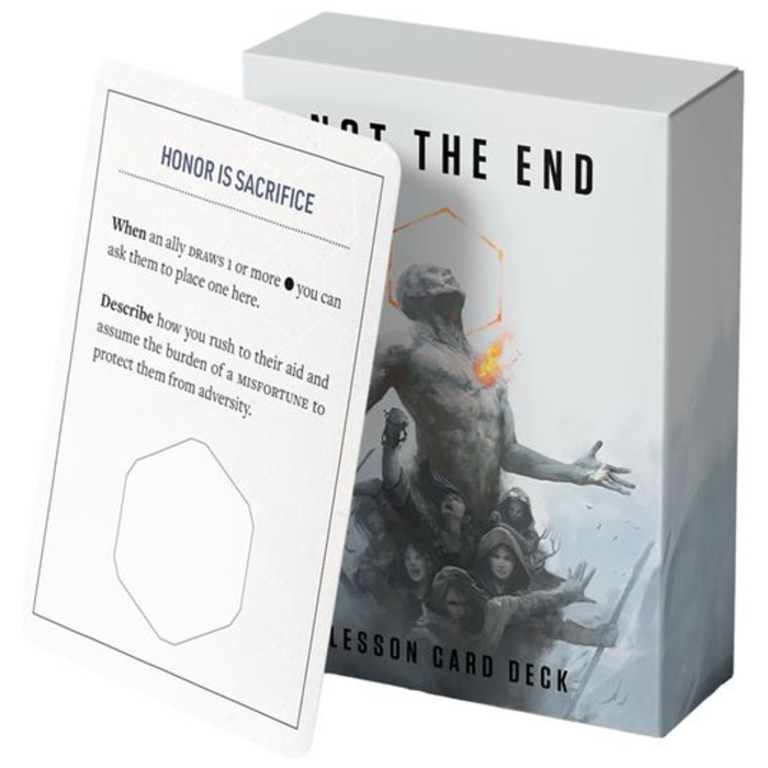 Misc RPGs Not The End RPG: Lesson Card Deck