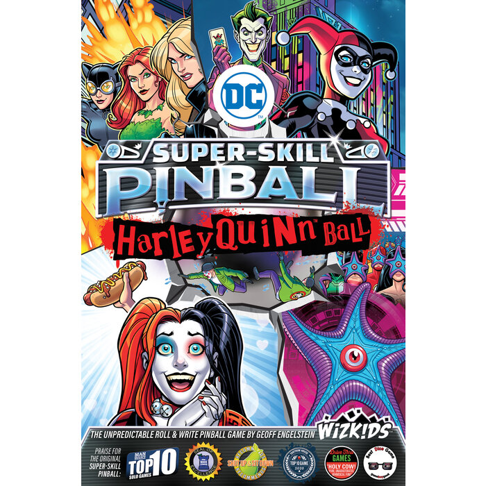 Wizkids/NECA LLC Super-Skill Pinball: Harley Quinn Ball