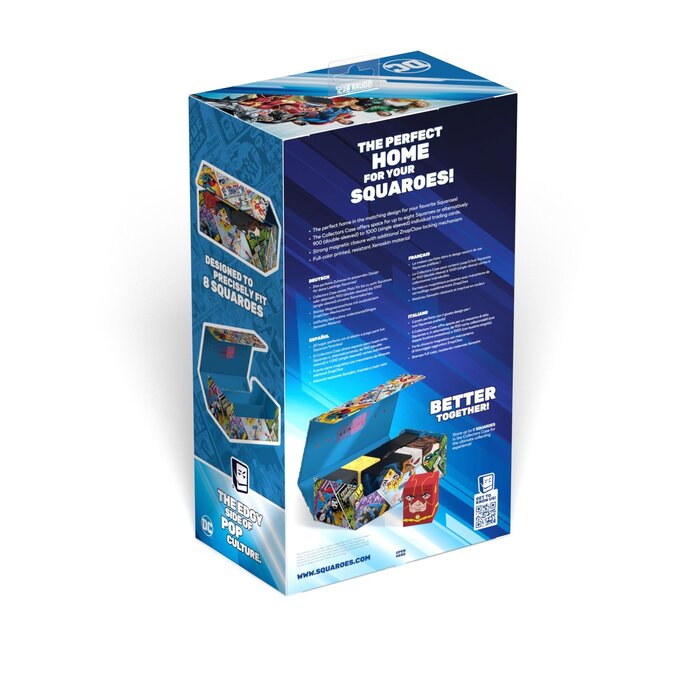 Ultimate Guard Deck Box - Squaroes: Justice League Vintage Comics Collectors Case