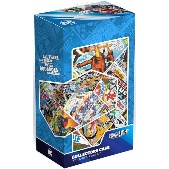 Ultimate Guard Deck Box - Squaroes: Justice League Vintage Comics Collectors Case