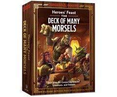 Misc RPGs Heroes' Feast Cookbook Recipe Cards - Deck of Many Morsels