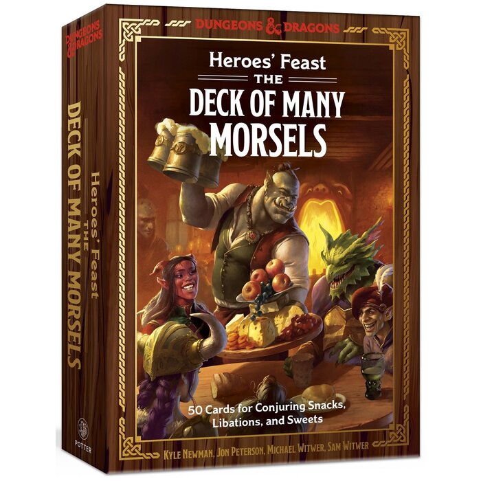 Misc RPGs Heroes' Feast Cookbook Recipe Cards - Deck of Many Morsels