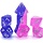 7-Piece RPG Dice Set: Chromomancy Dice - Birthday Surprise