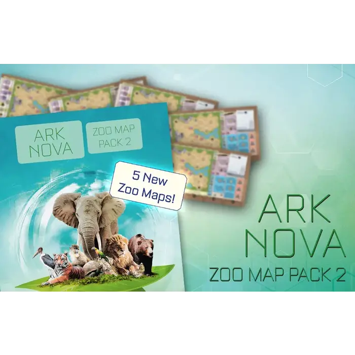Capstone Games Ark Nova: Zoo Map Pack 2
