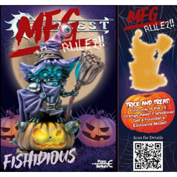 Para Bellum Wargames Conquest: Murderous Fish Gnome Fishidious Halloween Exclusive