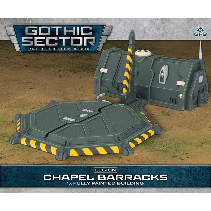 Gale Force Nine Battlefield in a Box: Gothic Sector: Legion Chapel Barracks