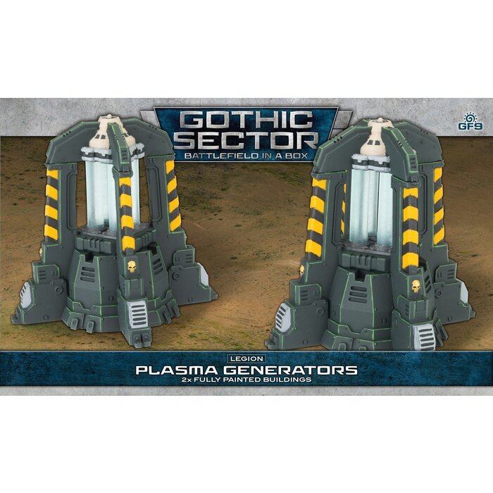 Gale Force Nine Battlefield in a Box: Gothic Sector: Legion Plasma Generators