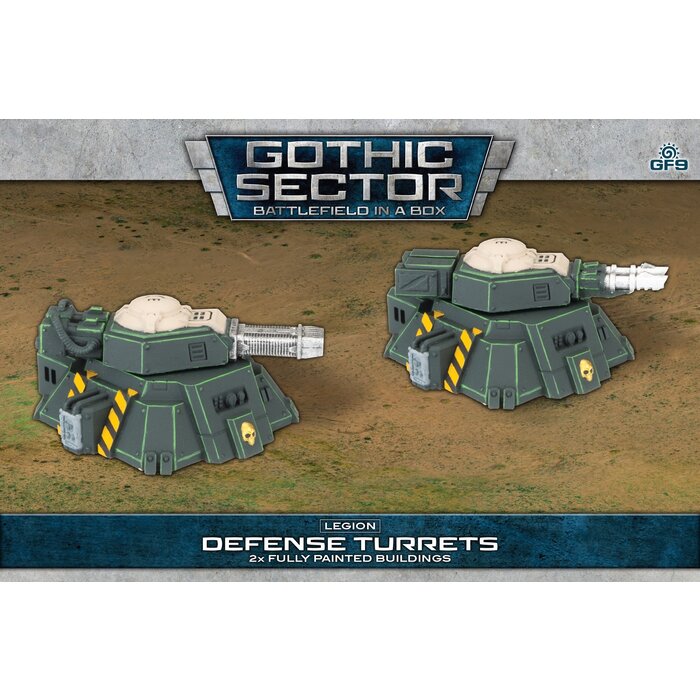 Gale Force Nine Battlefield in a Box: Gothic Sector: Legion Defense Turrets