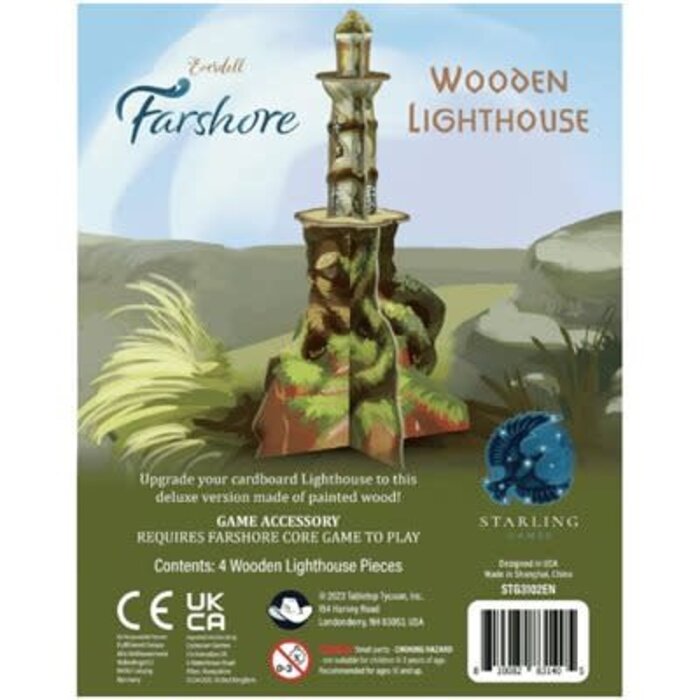 Starling Games Everdell: Farshore - Wooden Lighthouse