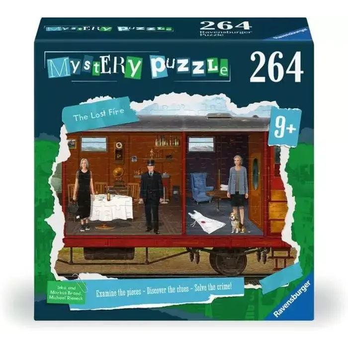 Ravensburger 264 pcs - Mystery Puzzle: The Lost Fire