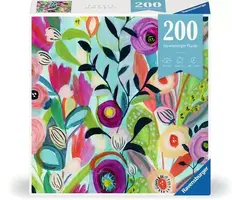 Ravensburger 200 pcs - Puzzle Moments: Watercolour Bouquet
