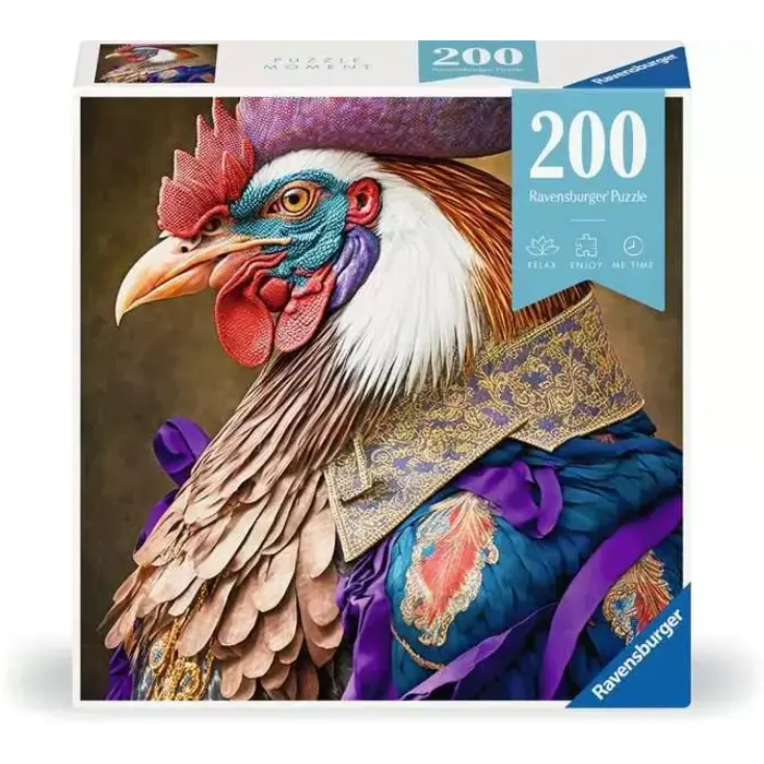 Ravensburger 200 pcs - Puzzle Moments: Rooster General