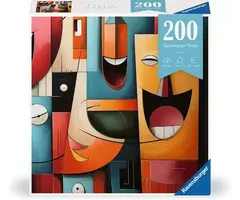 Ravensburger 200 pcs - Puzzle Moments: Happy Cubism