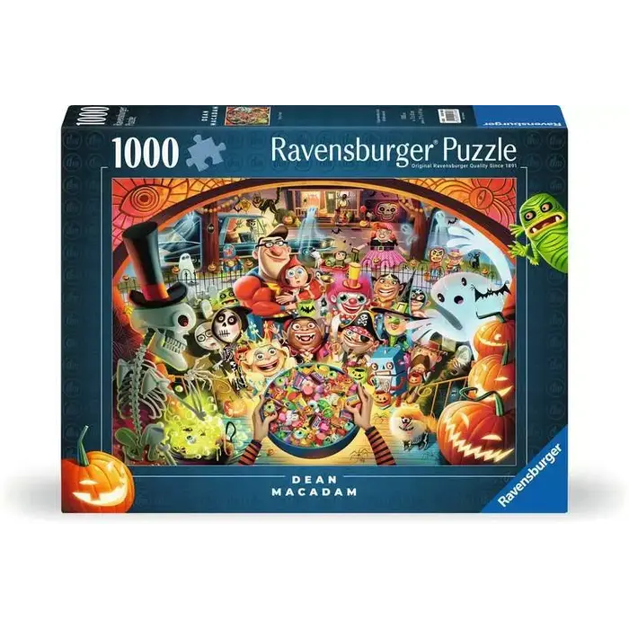 Ravensburger 1000 pcs - Trick or Treat by Dean MacAdam