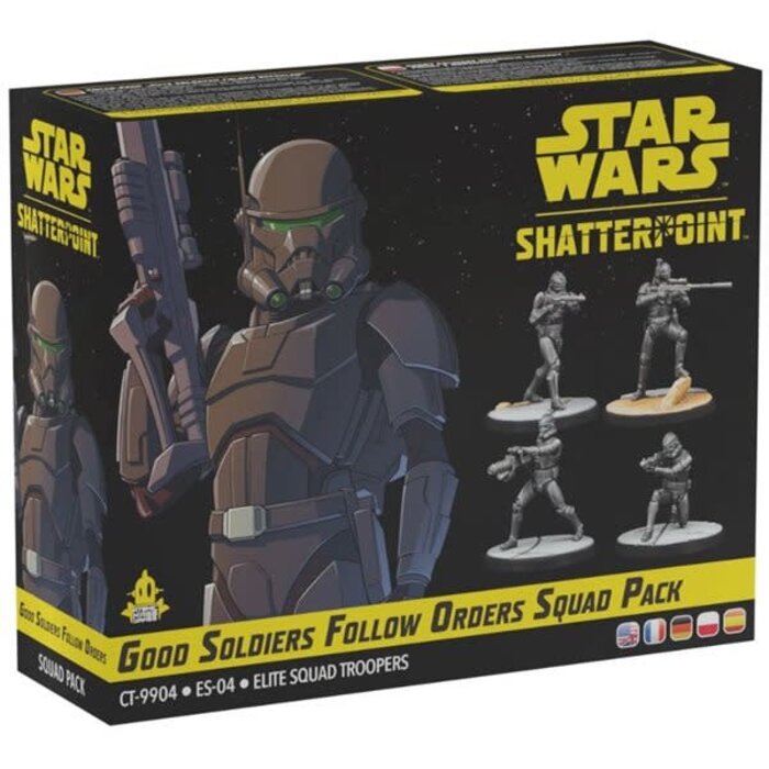 Atomic Mass Games Star Wars - Shatterpoint: Good Soldiers Follow Orders: CT-9904 Squad Pack