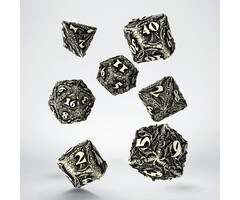 Q-Workshop 7 Piece Dracopolis RPG Dice Set -