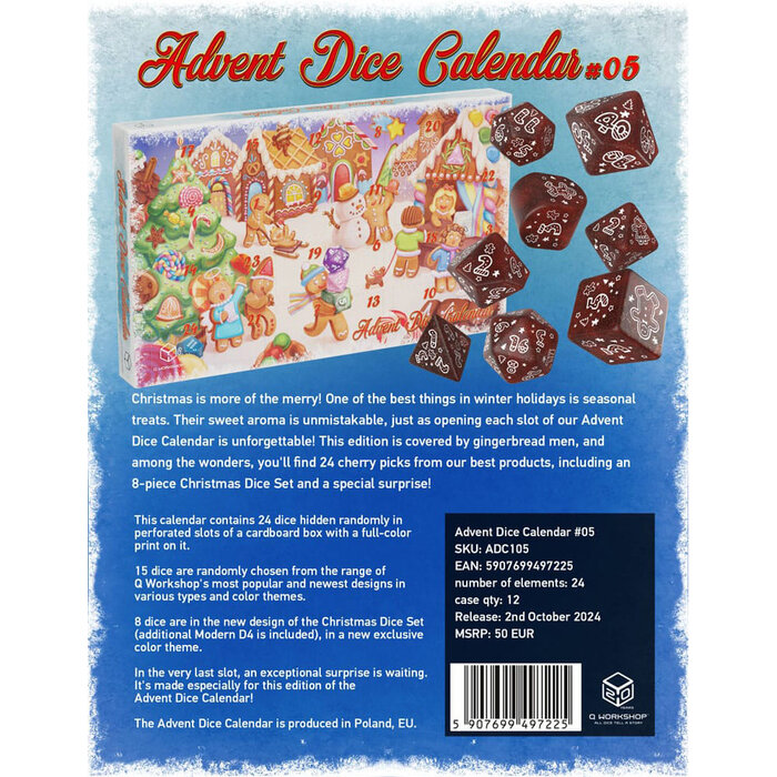 Q-Workshop Advent Dice Calendar 2024