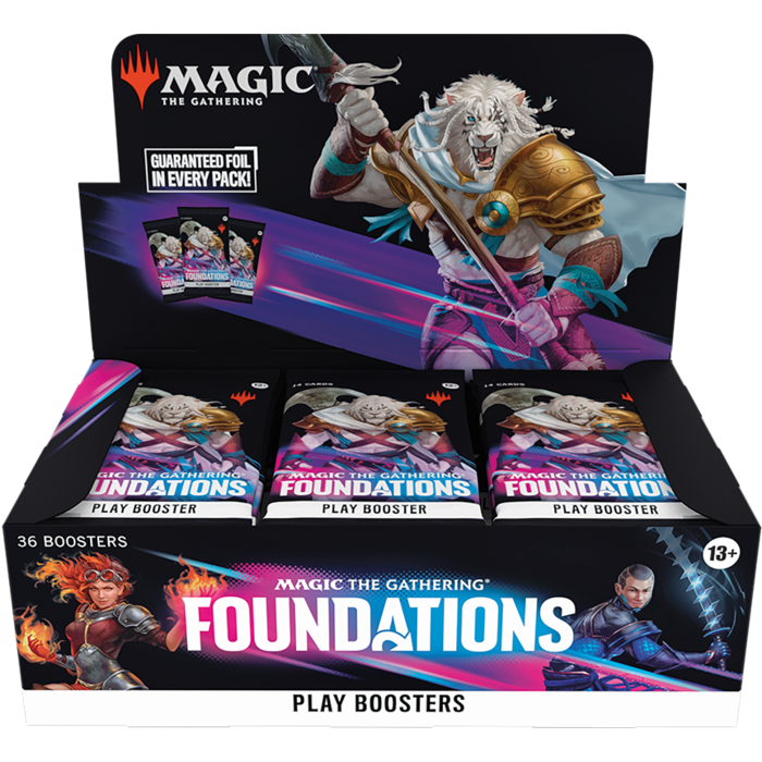 Wizards of the Coast Magic The Gathering TCG Foundations Play Booster Pack