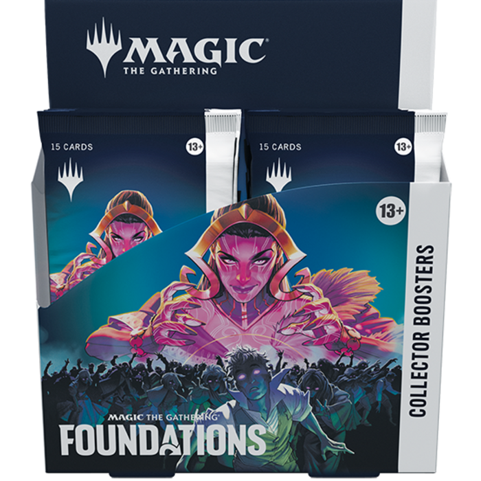Wizards of the Coast Magic The Gathering TCG Foundations Collector's Booster Pack