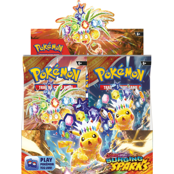 The Pokemon Company International Pokemon TCG - Scarlet & Violet: Surging Sparks Booster Box