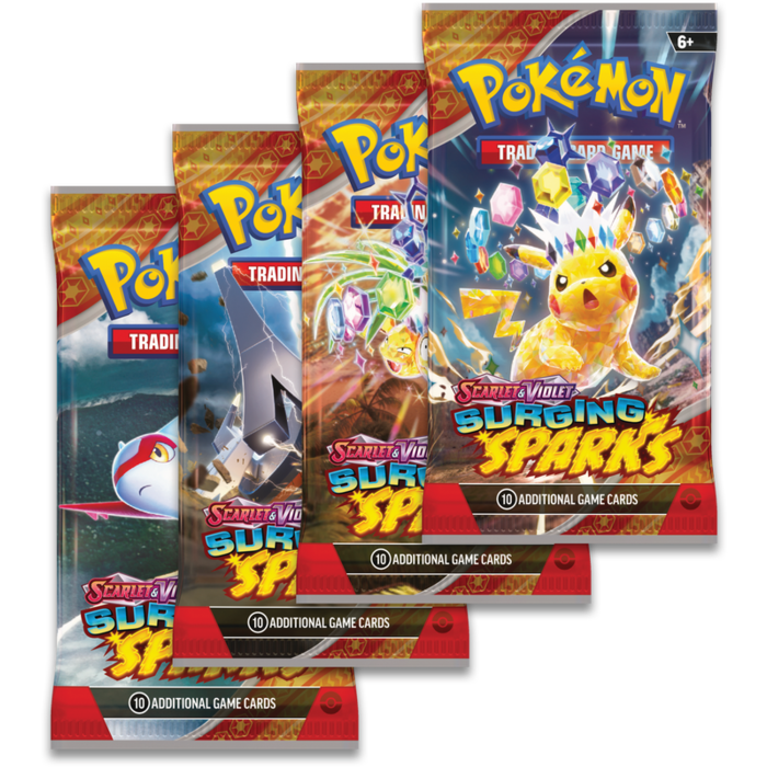 The Pokemon Company International Pokemon TCG - Scarlet & Violet: Surging Sparks Booster Pack *LIMIT OF 6 PER CUSTOMER*