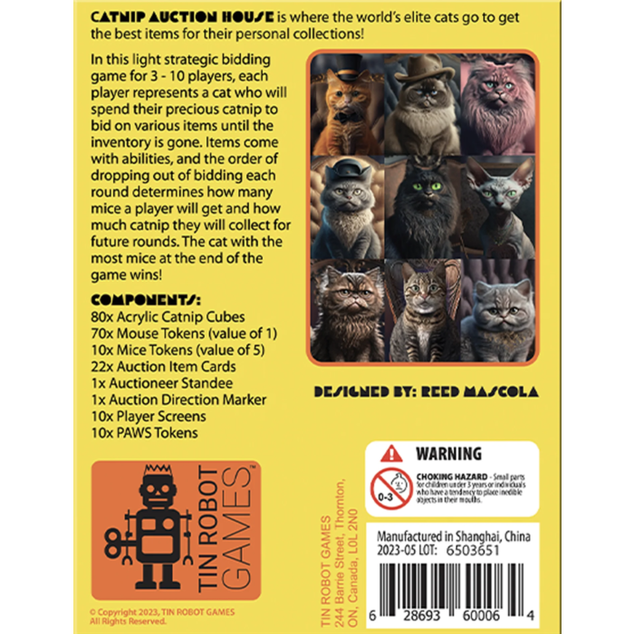 Misc Board Games Catnip Auction House