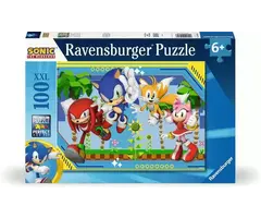 Ravensburger 100 pcs - Sonic the Hedgehog (XXL)