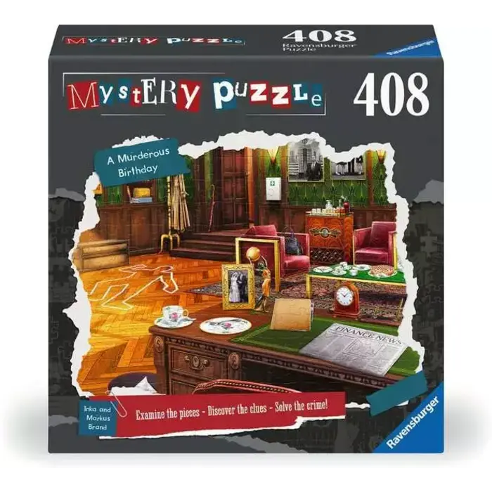 Ravensburger 408 pcs - Mystery Puzzle: A Murderous Birthday