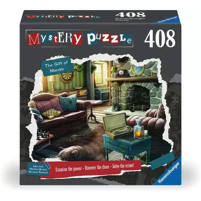 Ravensburger 408 pcs - Mystery Puzzle: The Gift of Murder