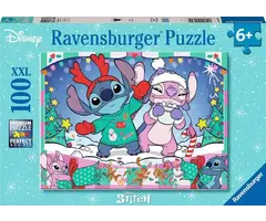 Ravensburger 100 pcs - Disney Stitch Christmas (XXL)