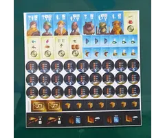 Red Raven Games Above and Below: Desert Labyrinth and Underforest Book and Tokens