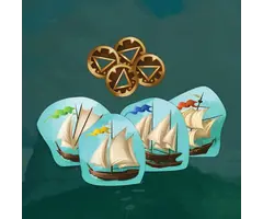 Red Raven Games Islebound: Emerald Edition Deluxe Components