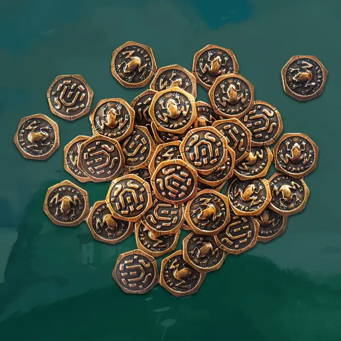 Red Raven Games Roam: Metal Frog Coins
