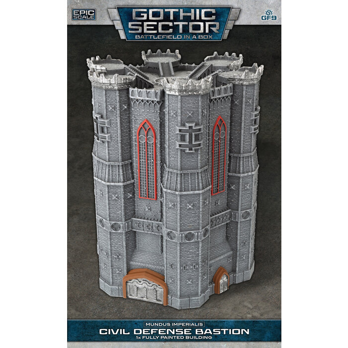 Gale Force Nine Battlefield in a Box: Mundus Imperialis: Civil Defense Bastion
