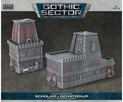 Gale Force Nine Battlefield in a Box: Mundus Imperialis: Scholam & Genatorium