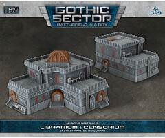 Gale Force Nine Battlefield in a Box: Mundus Imperialis: Librarium & Censorium