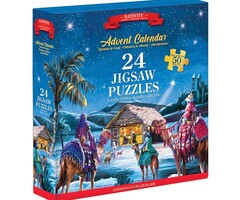 Eurographics 24x50 pcs - Nativity Puzzle Advent Calendar