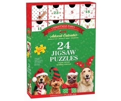 Eurographics 24x50 pcs - Christmas Paws Puzzle Advent Calendar