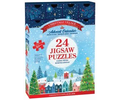Eurographics 24x50 pcs - Christmas Village Puzzle Advent Calendar