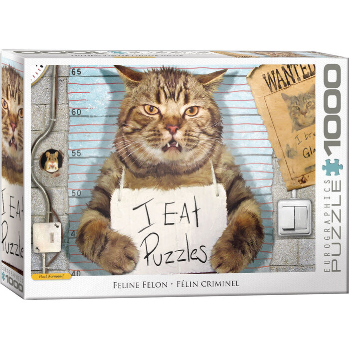 Eurographics 1000 pcs - Feline Felon