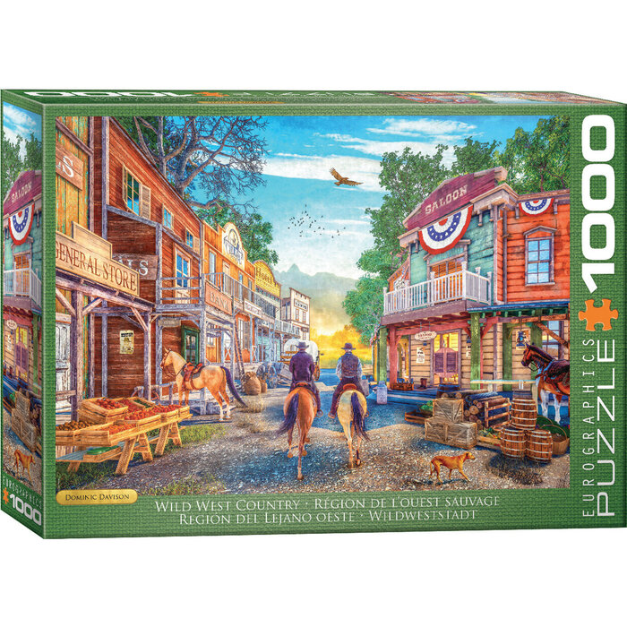 Eurographics 1000 pcs - Wild West Country
