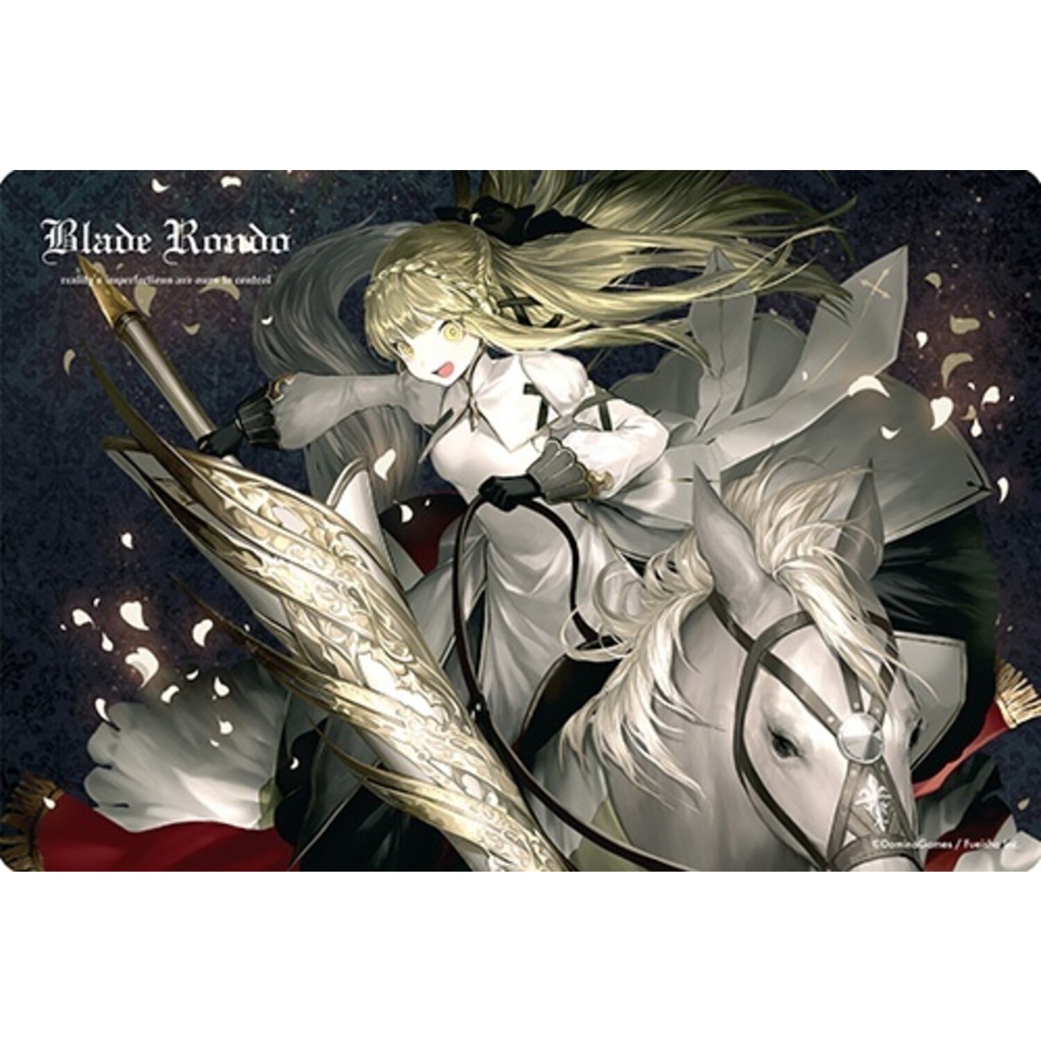 DOMINA Blade Rondo Night Theater プレイマット Game Mat Blade Rondo Night Theater - Domina Games