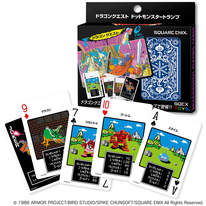 Square Enix Playing Cards - Square Enix: Dragon Quest - Dot Monster