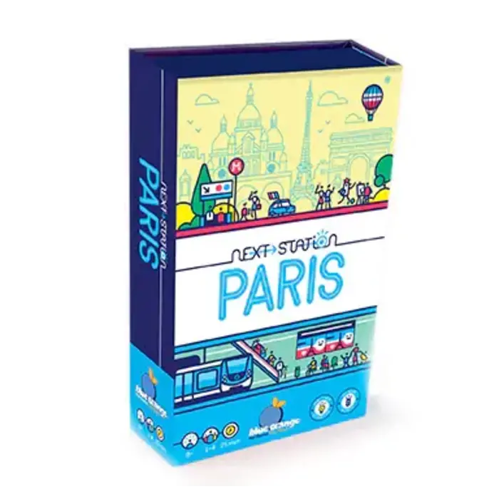 Blue Orange Next Station Paris