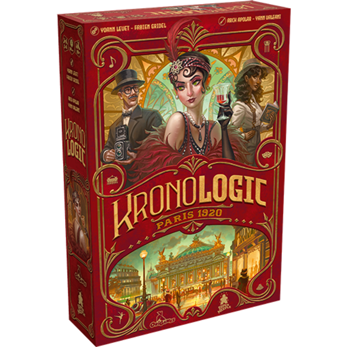 Super Meeple Games Kronologic: Paris 1920